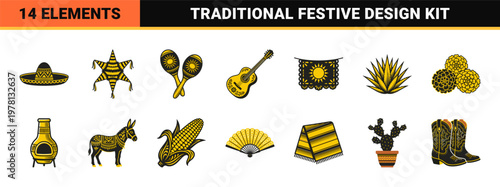 Mexican Fiesta Culture Asset Sheet