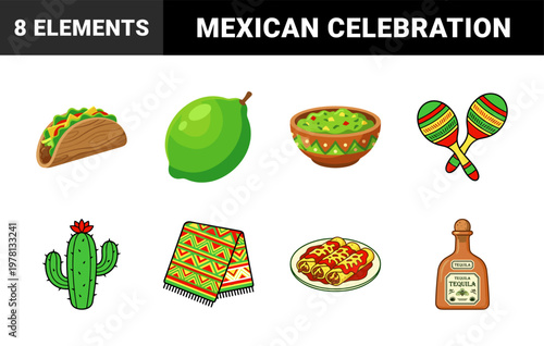 Mexican Celebration Cultural Asset Grid