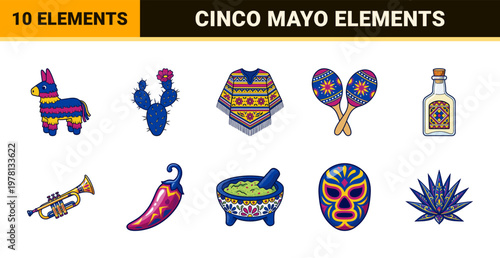 Cinco de Mayo Celebration Asset Sheet