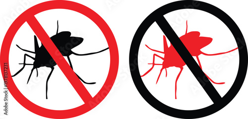 Cockroach repellent silhouette or symbol