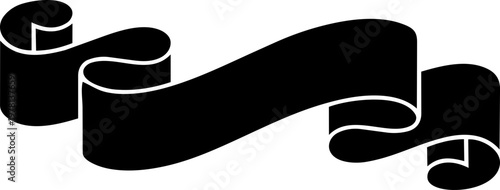 Elegant silk ribbon banner vector luxury satin flowing waving label