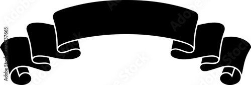 Elegant silk ribbon banner vector luxury satin flowing waving label