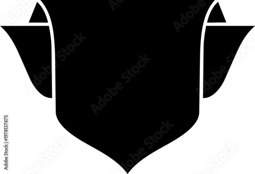 Elegant silk ribbon banner vector luxury satin flowing waving label