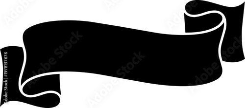 Elegant silk ribbon banner vector luxury satin flowing waving label