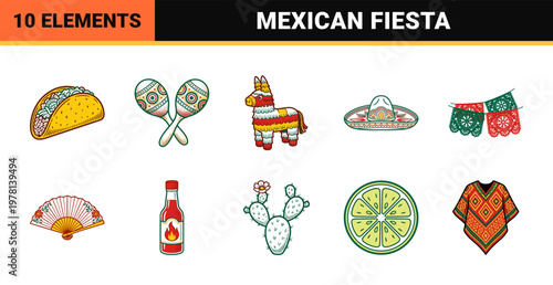 Mexican Fiesta Festive Asset Sheet