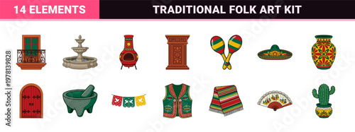 Cinco de Mayo Cultural Celebration Asset Sheet