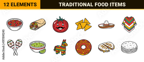 Mexican Food and Culture Design Kit