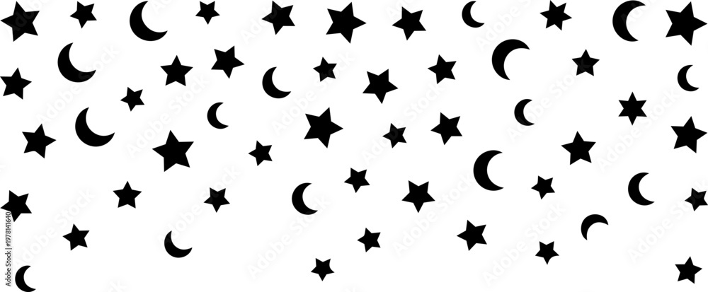 Obraz premium Festive falling confetti vector