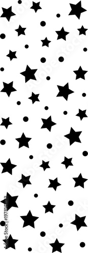 Festive falling confetti vector