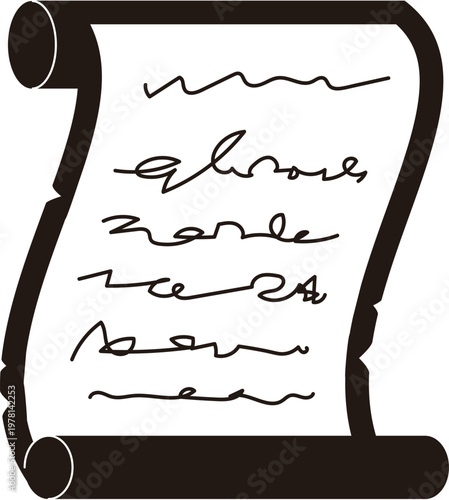 Fantasy Old Scroll Game Icon Set (RPG UI Ready)