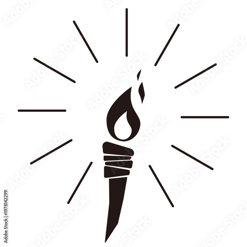 Fantasy Torch Game Icon