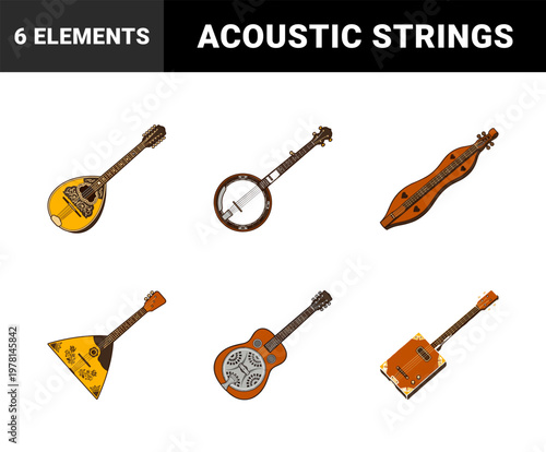 Acoustic String Folk Instrument Kit