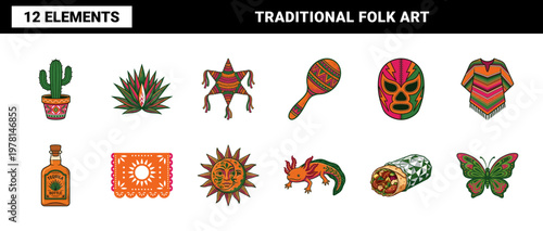 Mexican Folk Art and Cultural Symbols