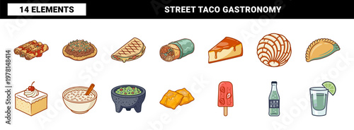 Mexican Street Food Culinary Element Kit