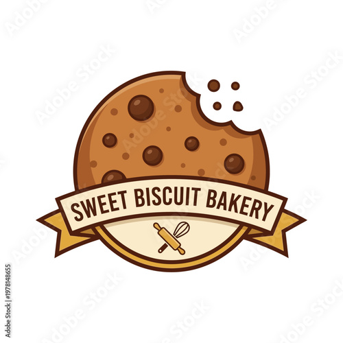 Sweet Cookie Biscuit Bakery Icon