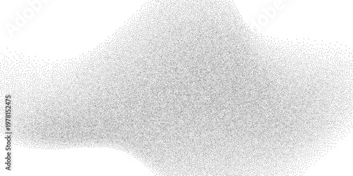 Modern grunge noise texture overlay with fine grains isolated on white background, clean minimal composition, background illustration