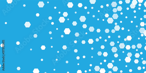 Modern health care hexagon background, light blue medical wallpaper template, clean geometric backdrop, minimal medical layout with soft gradients, background illustration