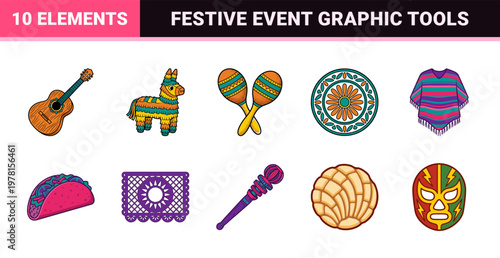 Mexican Fiesta Celebration Assets