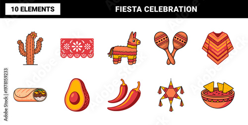 Mexican Fiesta Celebration Asset Sheet