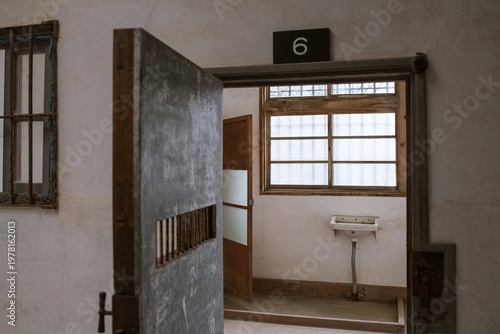 拘置所跡の独居房