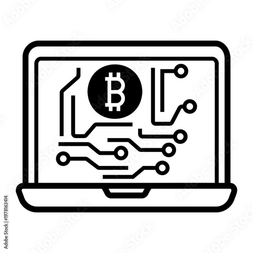 crypto Line Icon