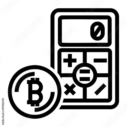 crypto Line Icon
