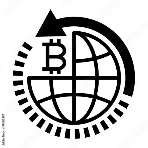crypto Line Icon