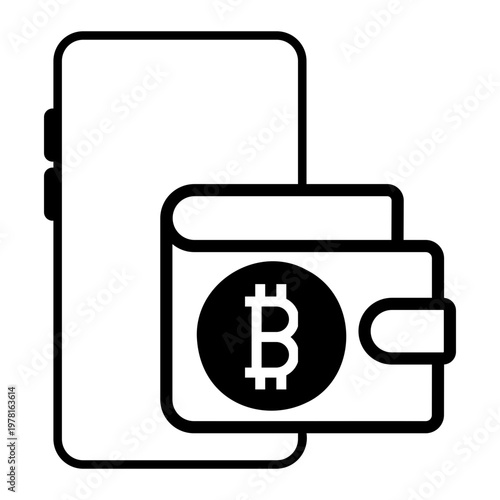 crypto Line Icon