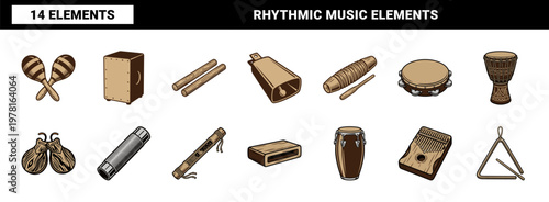 Traditional Percussion Instrument Elements