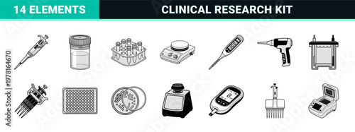Medical Laboratory Diagnostic Equipment Set