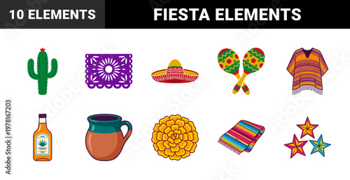 Mexican Fiesta Celebration Asset Sheet