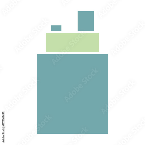 Eco Industry and Waste Management Flat Icon Set, Environmental Pollution and Recycling Vector Icons Collection