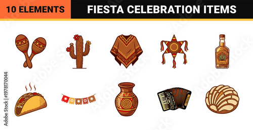 Mexican Fiesta Heritage Elements
