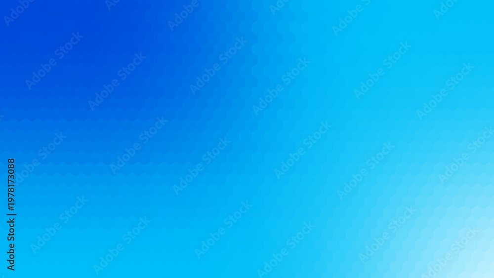 Obraz premium light blue and blue gradient hexagon surface design. gradient background for business, etc. horizontal background with hexagon pattern and blue gradient