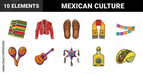 Mexican Heritage and Fiesta Cultural Asset Kit