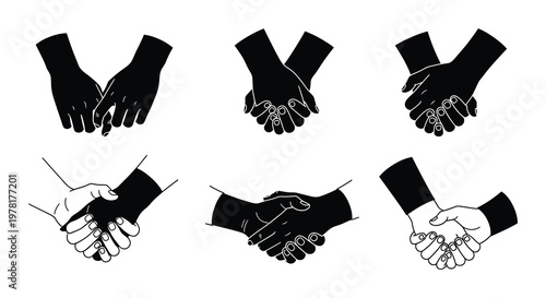 Hands shaking and holding celebrating children s mom s and dad s days