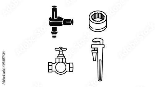 Mechanical Components: An array of intricate mechanical parts, each a testament to the marvels of engineering and design, meticulously arranged and presented. 
