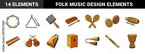 Acoustic Percussion Instrument Elements