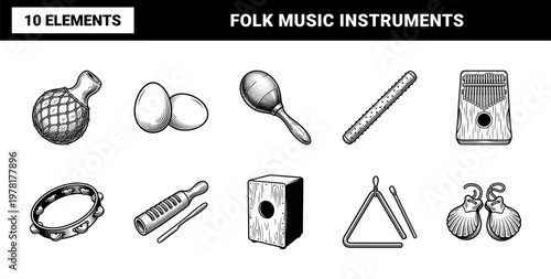 World Music Percussion Asset Set