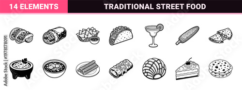 Mexican Food Gastronomy Asset Kit