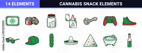Cannabis and Brother Lifestyle Set