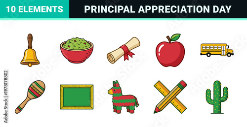 Principal Fiesta Academic Vector Kit