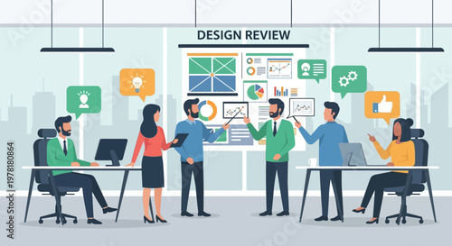 Business People in Meeting Room.