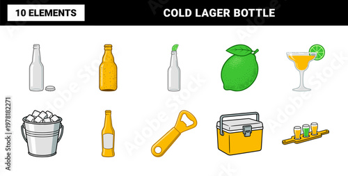 Beer and Lime Beverage Assets