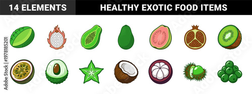 Tropical Superfood Fruit Elements
