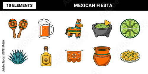 Mexican Fiesta Heritage Graphics