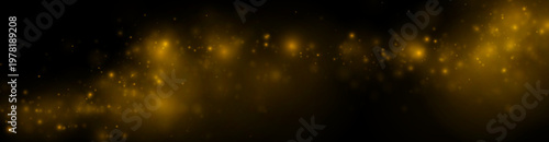Golden dust sparkles with warm glowing particles. Smooth shimmer creates elegant flowing motion. Perfect design element for luxury backgrounds and banners. PNG
