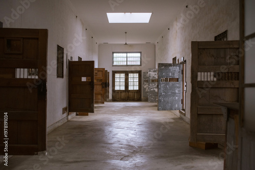 拘置所跡の居房棟