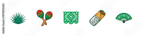 Mexican Fiesta Celebration Graphics