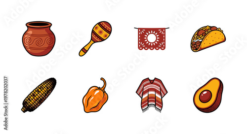 Mexican Fiesta Celebration Asset Sheet